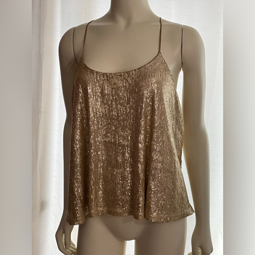 Y2K Forever 21 gold top